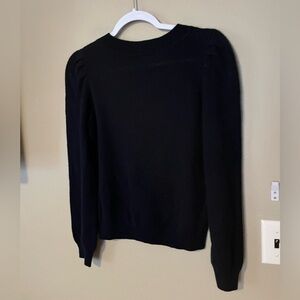 Antonio Melani 100% Cashmere Puff Shoulder Sweater NWT